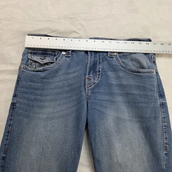 True Religion Men’s Geno Relaxed Slim Jeans Size 32 - Picture 6 of 12